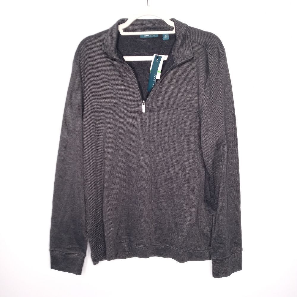 Perry Ellis gray pullover size large
